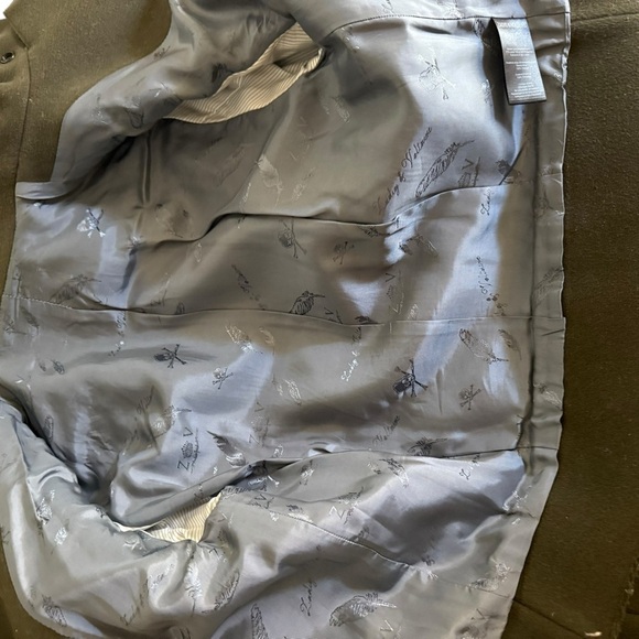 Zoltan & Voltaire Olive Green Moto Jacket - Picture 10 of 11